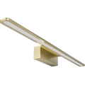 Open Design OR86119 - Éclairage LED pour miroir de salle de bains LUCE LED/11W/230V 3000/4500/6500K 61,5 cm IP44 laiton