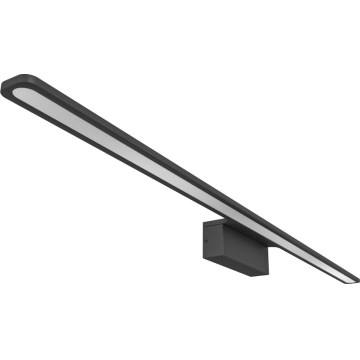 Open Design OR86164 - Luminaire LED pour miroir de salle de bains LUCE, 12 W, 230 V, 3000/4500/6500 K, 91,5 cm, IP44, noir