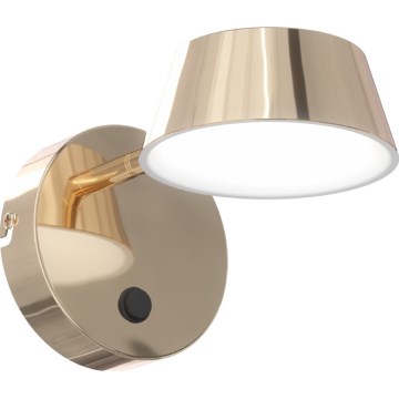 Open Design OR86539 - Applique murale TIMO LED/6W/230V, 3000/4500/6500K, laiton