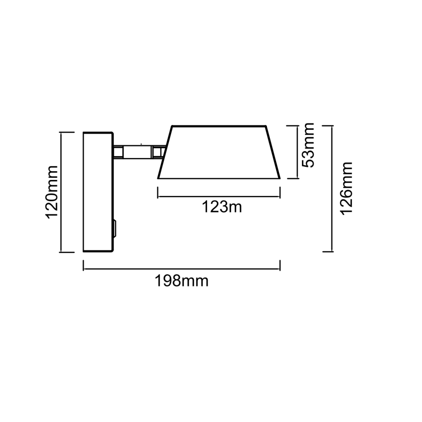 Open Design OR86546 - Applique murale LED TIMO LED/6W/230V 3000/4500/6500K beige