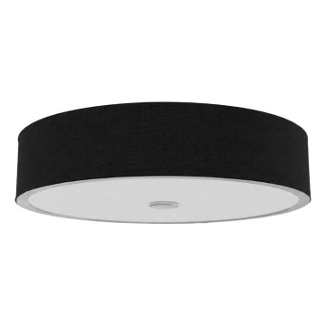 Open Design OR86577-Plafonnier ZALINDRO 6xE27/15W/230V Ø 74,5 cm noir/chrome