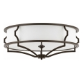 Open Design OR86607 - Plafonnier STESSO 4xE27/12W/230V Ø 65 cm, marron