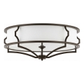 Open Design OR86614 - Plafonnier STESSO 6 x E27 / 12 W / 230 V, Ø 85 cm, marron