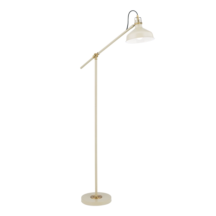 Lampadaire SCHILLER 1xE27/40W/230V crème/bronze