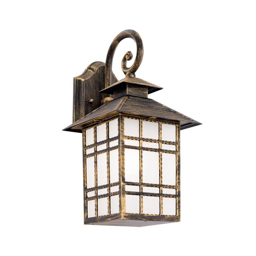 Applique murale extérieure KIKO 1xE27/11W/230V IP44 bronze/patine