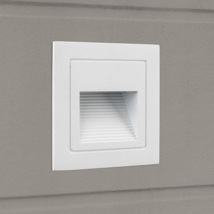 Luminaire encastrable LORO LED/2W/230V IP65 blanc