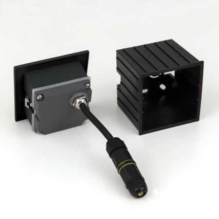 Luminaire encastrable LORO LED/2W/230V IP65 noir