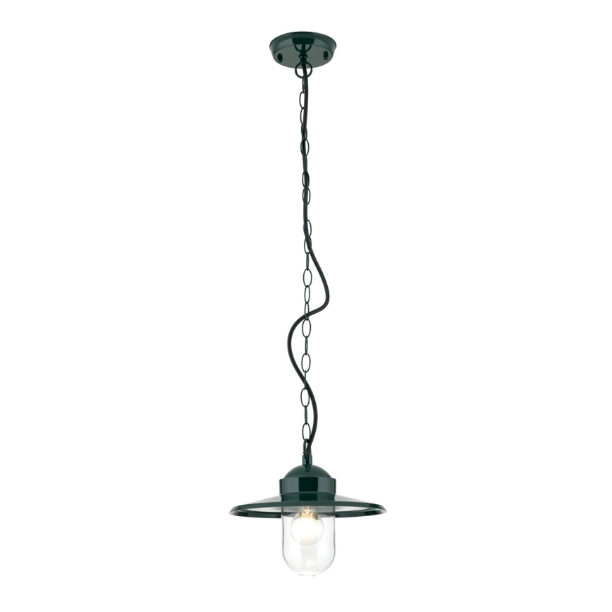 Suspension d'extérieur EDWARD 1xE27/60W/230V IP44 vert