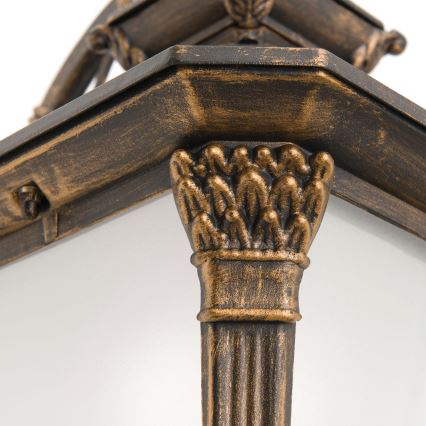 Applique murale d'extérieur AIKO 1xE27/60W/230V IP23 bronze/patiné