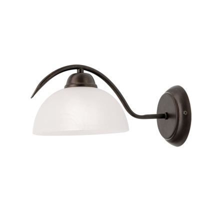 Applique murale RULA 1xE27/40W/230V blanc/bronze