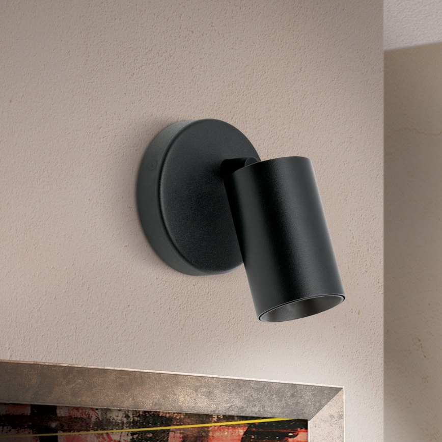 Applique murale spot SEAN 1xGU10/13W/230V noire