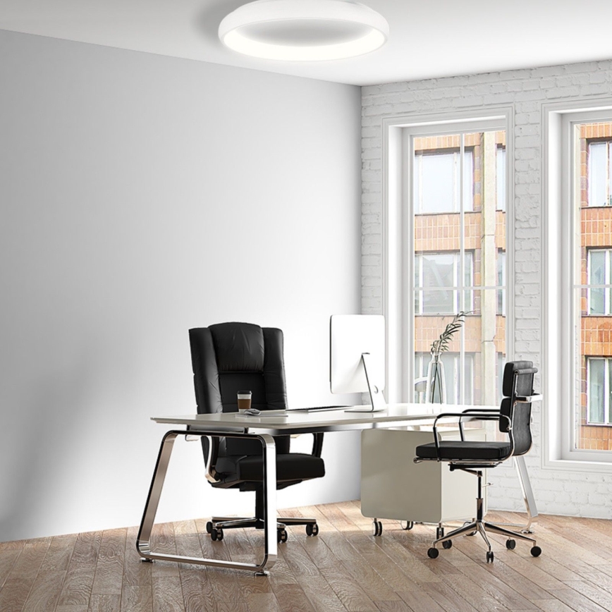 Plafonnier à intensité variable VENUS LED/50W/230V d. 61 cm blanc