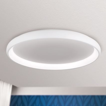 Plafonnier à intensité variable VENUS LED/85W/230V d. 81 cm blanc
