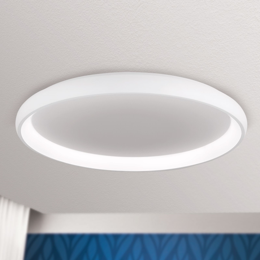 Plafonnier à intensité variable VENUS LED/85W/230V d. 81 cm blanc