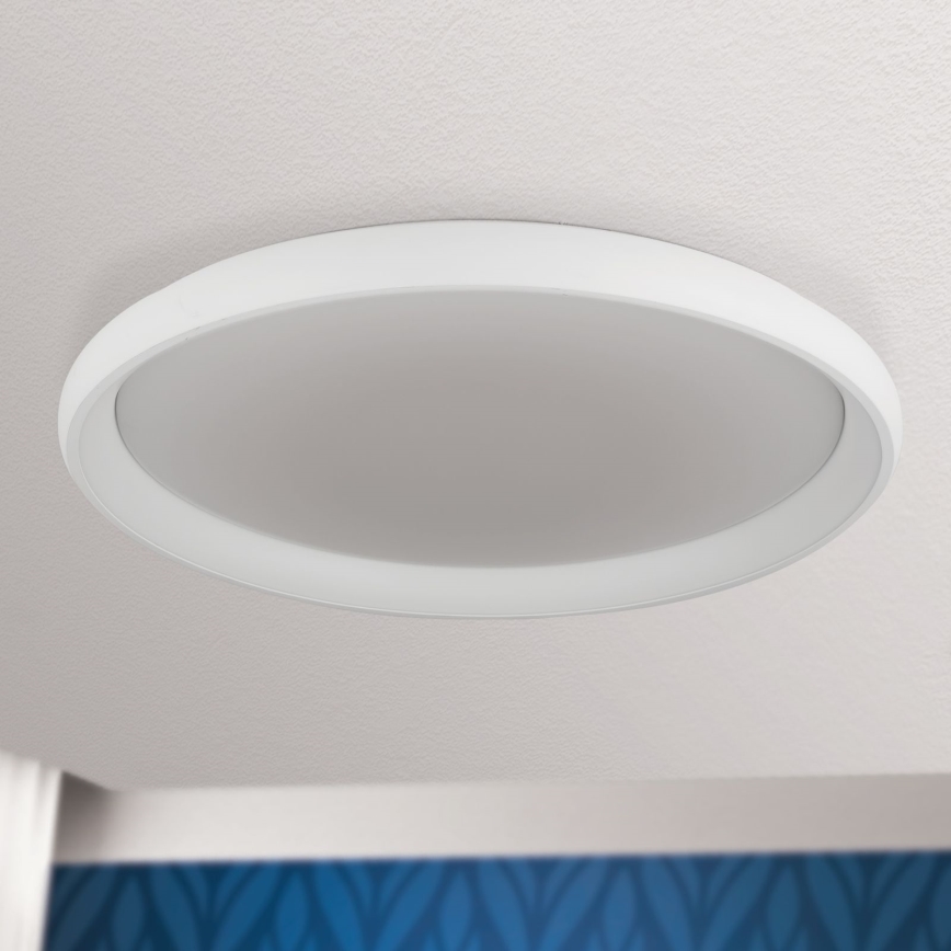 Plafonnier à intensité variable VENUS LED/85W/230V d. 81 cm blanc