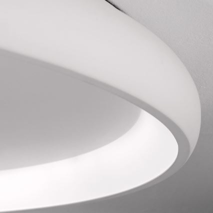 Plafonnier à intensité variable VENUS LED/85W/230V d. 81 cm blanc