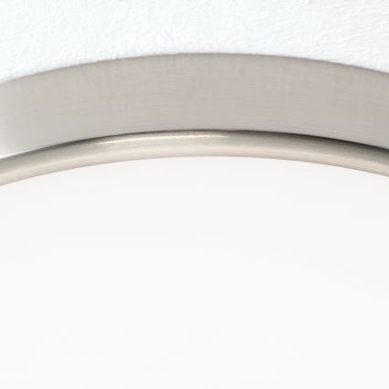 Plafonnier BULLY LED/28W/230V d. 28 cm chrome mat