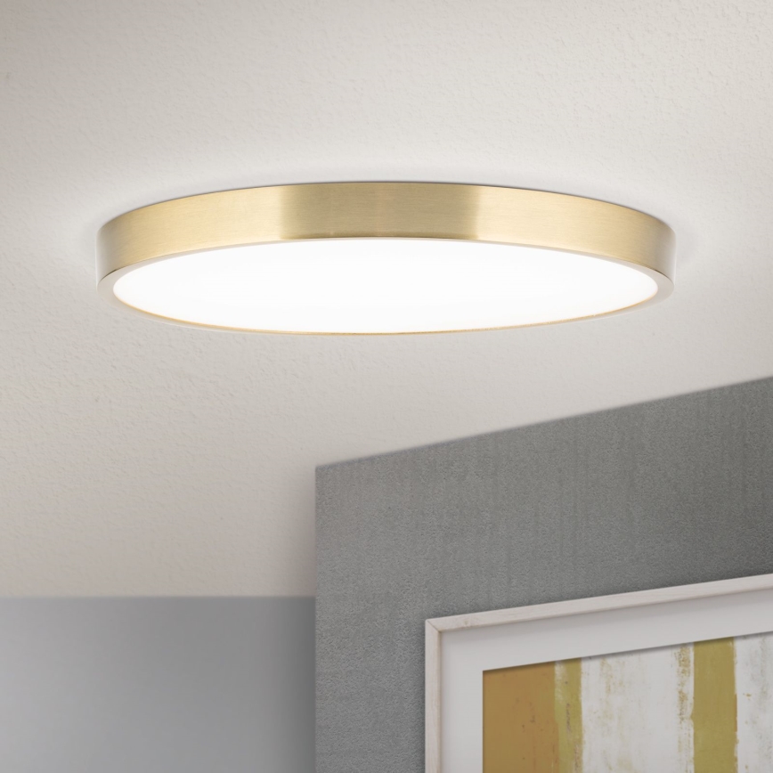Plafonnier BULLY LED/28W/230V d. 28 cm doré