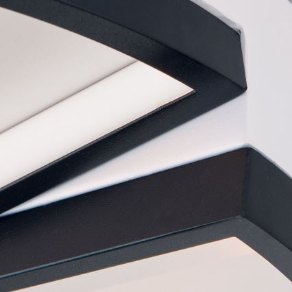Plafonnier à intensité variable OLGA LED/28W/230V noir/blanc