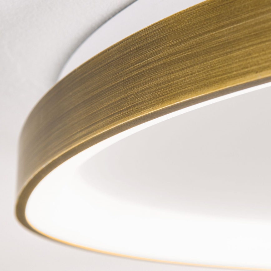 Plafonnier CHARLIE LED/48W/230V d. 65 cm doré
