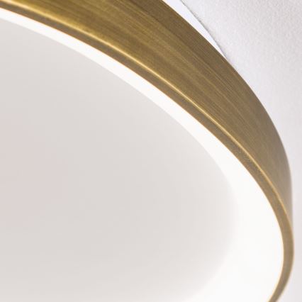 Plafonnier CHARLIE LED/48W/230V d. 65 cm doré