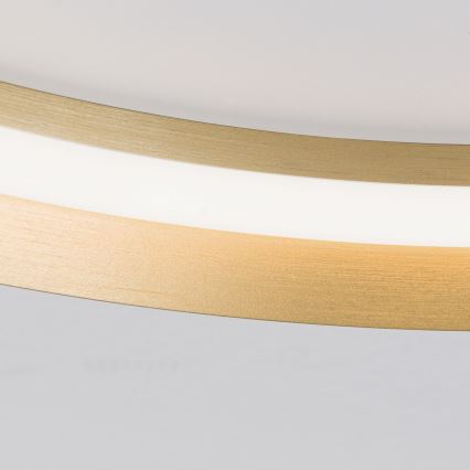 Plafonnier à intensité variable MANTA LED/38W/230V 2700/3000/4000K d. 45 cm doré