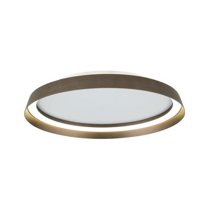 Plafonnier à intensité variable MANTA LED/38W/230V 2700/3000/4000K d. 45 cm marron