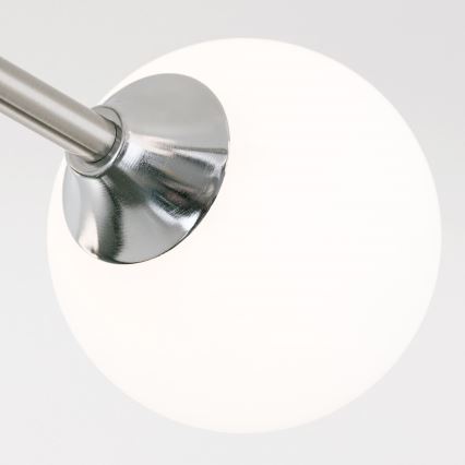 Plafonnier SNOWWHITE 6xG9/20W/230V d. 84 cm chrome mat