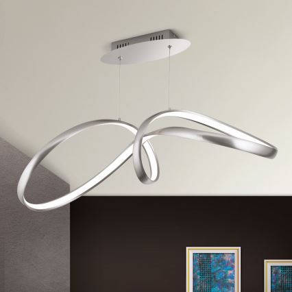 Suspension filaire à intensité variable CIRCUS LED/36W/230V argent