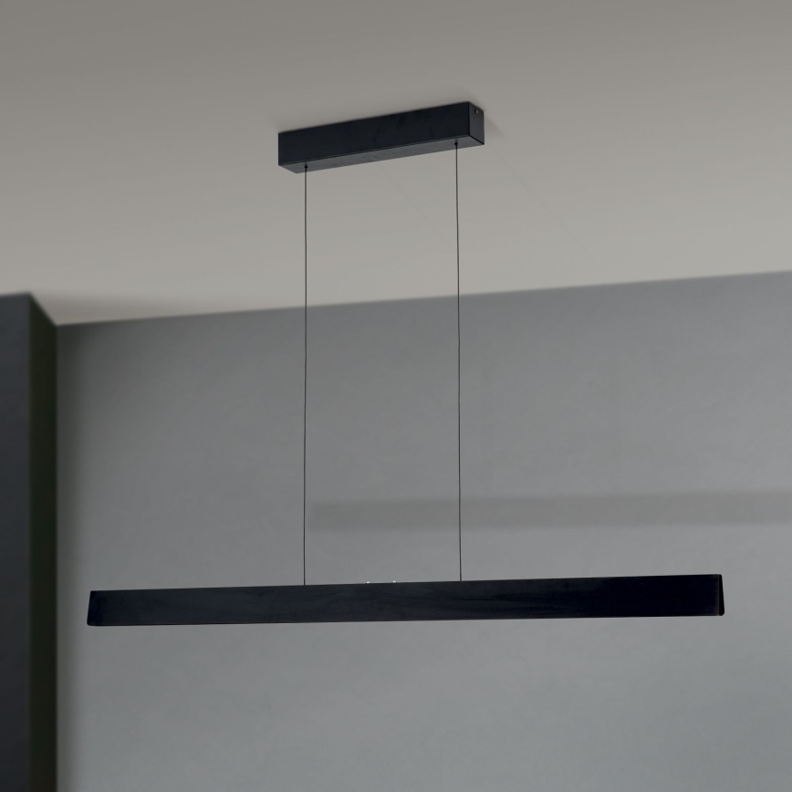 Suspension LED dimmable sur câble TARA LED/44W/230V 2700/3800/4500/5700K noir