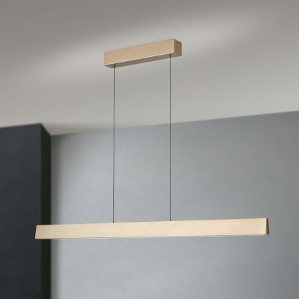 Suspension filaire à intensité variable TARA LED/44W/230V 2700/3800/4500/5700K doré