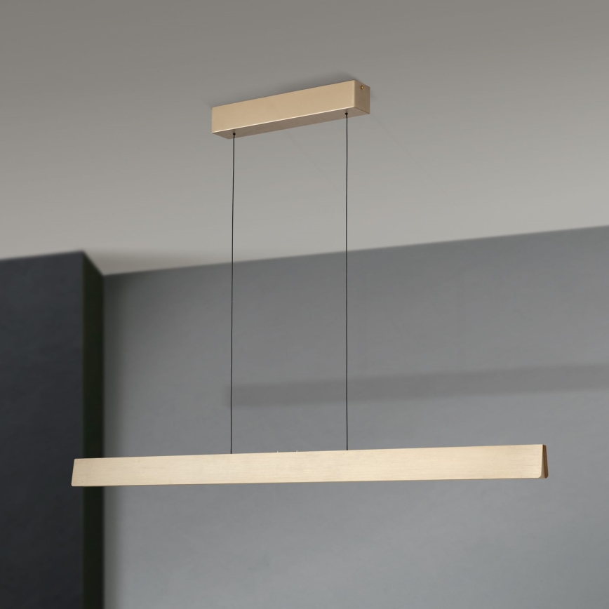 Suspension filaire à intensité variable TARA LED/44W/230V 2700/3800/4500/5700K doré
