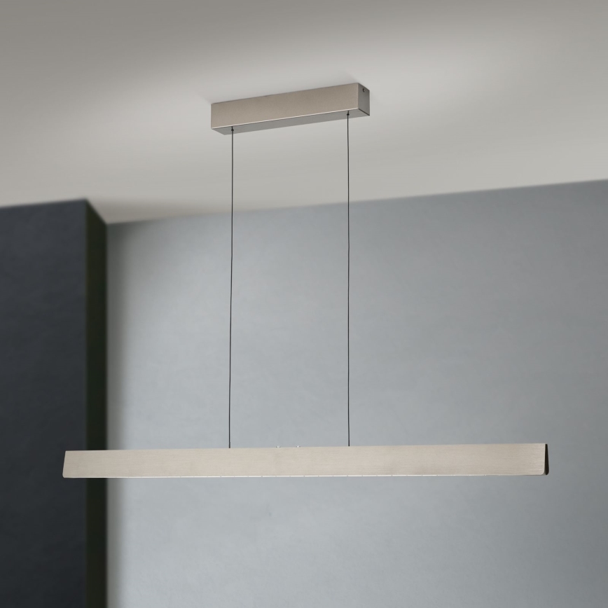 Suspension filaire à intensité variable TARA LED/44W/230V 2700/3800/4500/5700K chrome mat