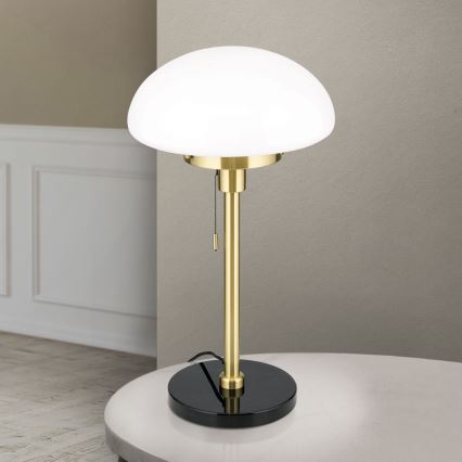 Lampe de table SPARTA 1xE27/40W/230V doré/noir