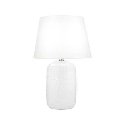 Lampe de table CORAL 1xE27/40W/230V céramique/blanc