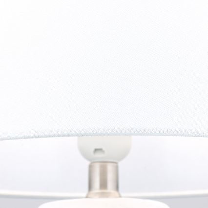 Lampe de table CORAL 1xE27/40W/230V céramique/blanc