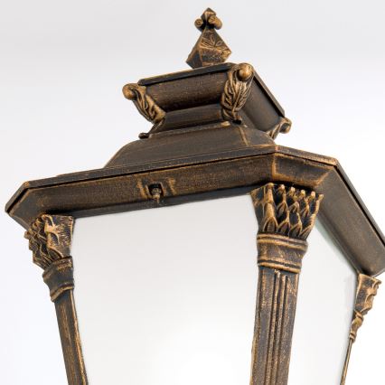 Lampe d'extérieur AIKO 1×E27 / 60 W / 230 V, 240 cm, IP23, bronze patiné