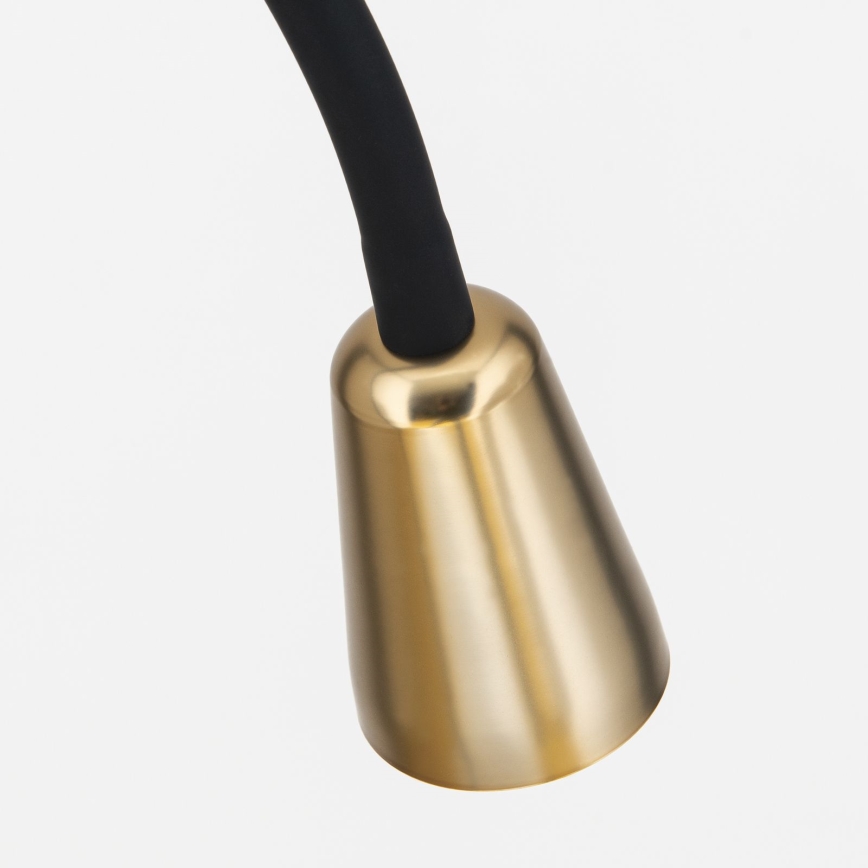 Lampadaire flexible DOTTY 1xGU10/10W/230V noir/laiton