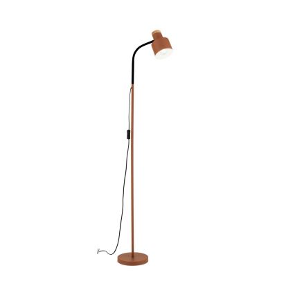 Lampadaire GILI 1xE27/40W/230V, coloris brique