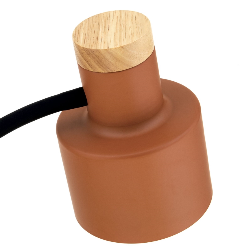 Lampadaire GILI 1xE27/40W/230V, coloris brique