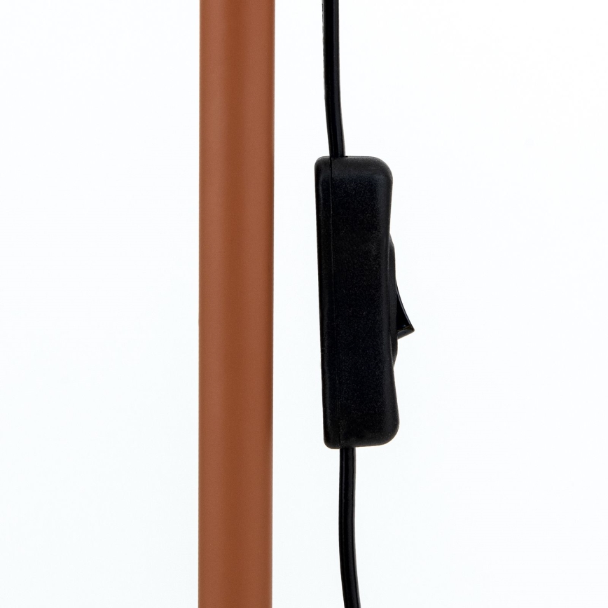 Lampadaire GILI 1xE27/40W/230V, coloris brique