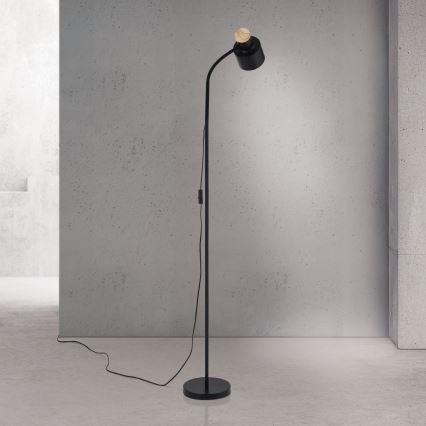 Lampadaire GILI 1xE27/40W/230V noir