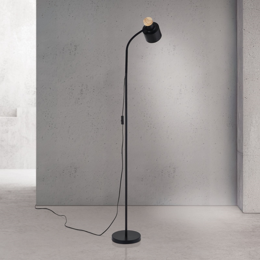 Lampadaire GILI 1xE27/40W/230V noir