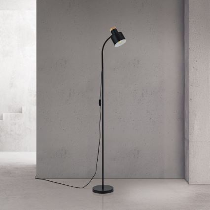 Lampadaire GILI 1xE27/40W/230V noir
