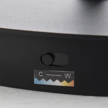 Lampadaire LED à intensité réglable KOLK LED/40W/230V 2700/4000K noir