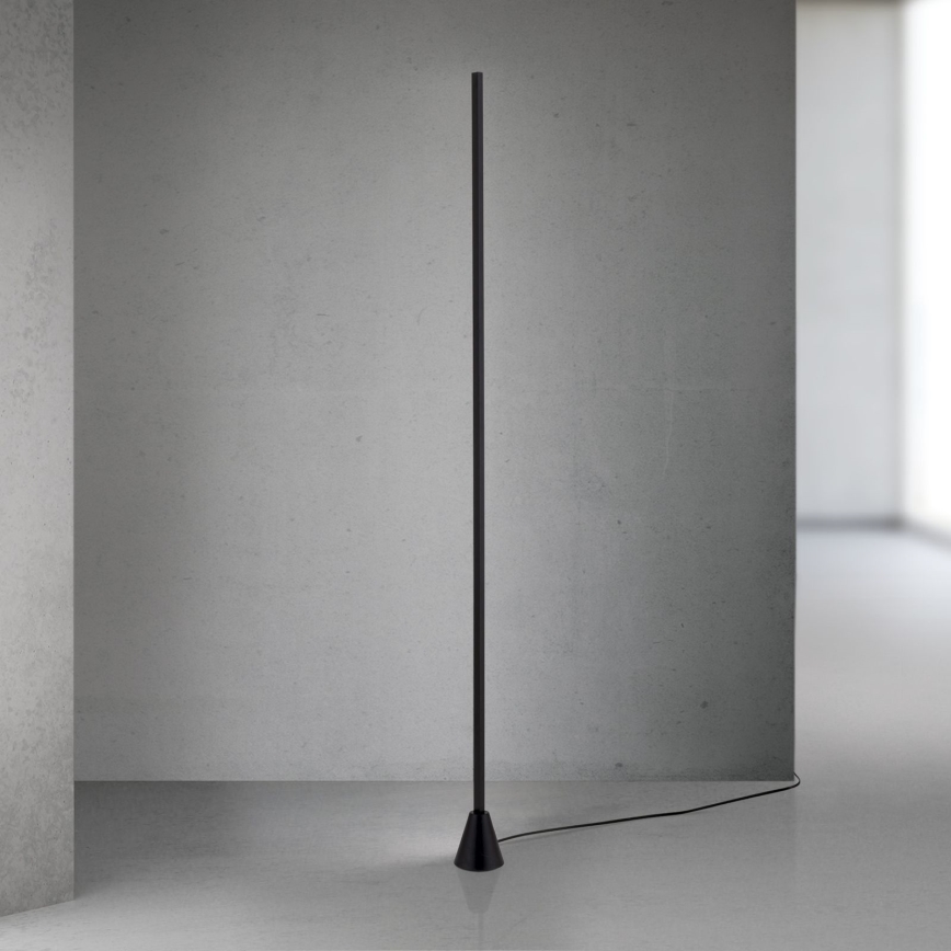 Lampadaire LED dimmable avec détecteur de mouvement SOJIE LED/26W/230V noir