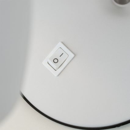 Lampe de bureau SCHOOL 1xE27/40W/230V blanche/chrome mat