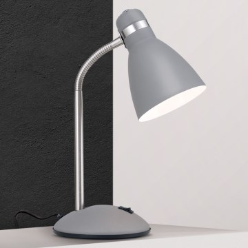 Orion - Lampe de bureau SCHOOL 1xE27/40W/230V gris/chrome mat
