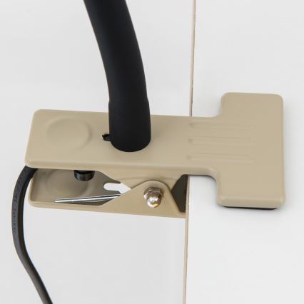 Lampe de table flexible à pince DOTTY 1xGU10/10W/230V beige/noir