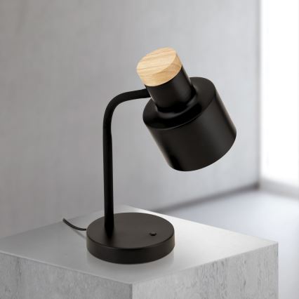 Lampe de table GILI 1xE27/40W/230V noire